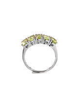 Five Stones Ring Peridot