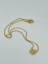 Sansara Golden Blue Topas Pendant