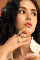 Sansara Topas Silver Ring