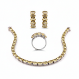 Five Stones Earring Citrine