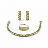 Five Stones Earring Peridot