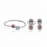 AI-generated visualization of the actual product; materials, gemstones and dimensions are accurate.