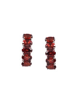 Five Stones Earring Garnet