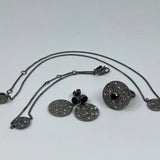 Sansara Dark Green Earrings