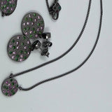 Sansara Dark Green Earrings