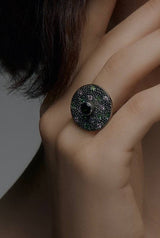 Sansara Dark Green Ring