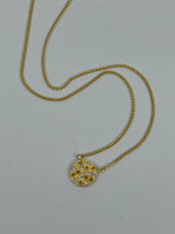 Sansara Golden Blue Topas Pendant