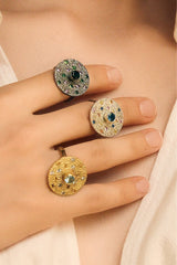 Sansara Topas Silver Ring