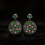 Sansara Dark Green Earrings