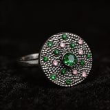 Sansara Dark Green Ring