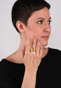 Citrine Oval Silver Ring - Adelina1001, jewelry, silver, jewelry, boho.