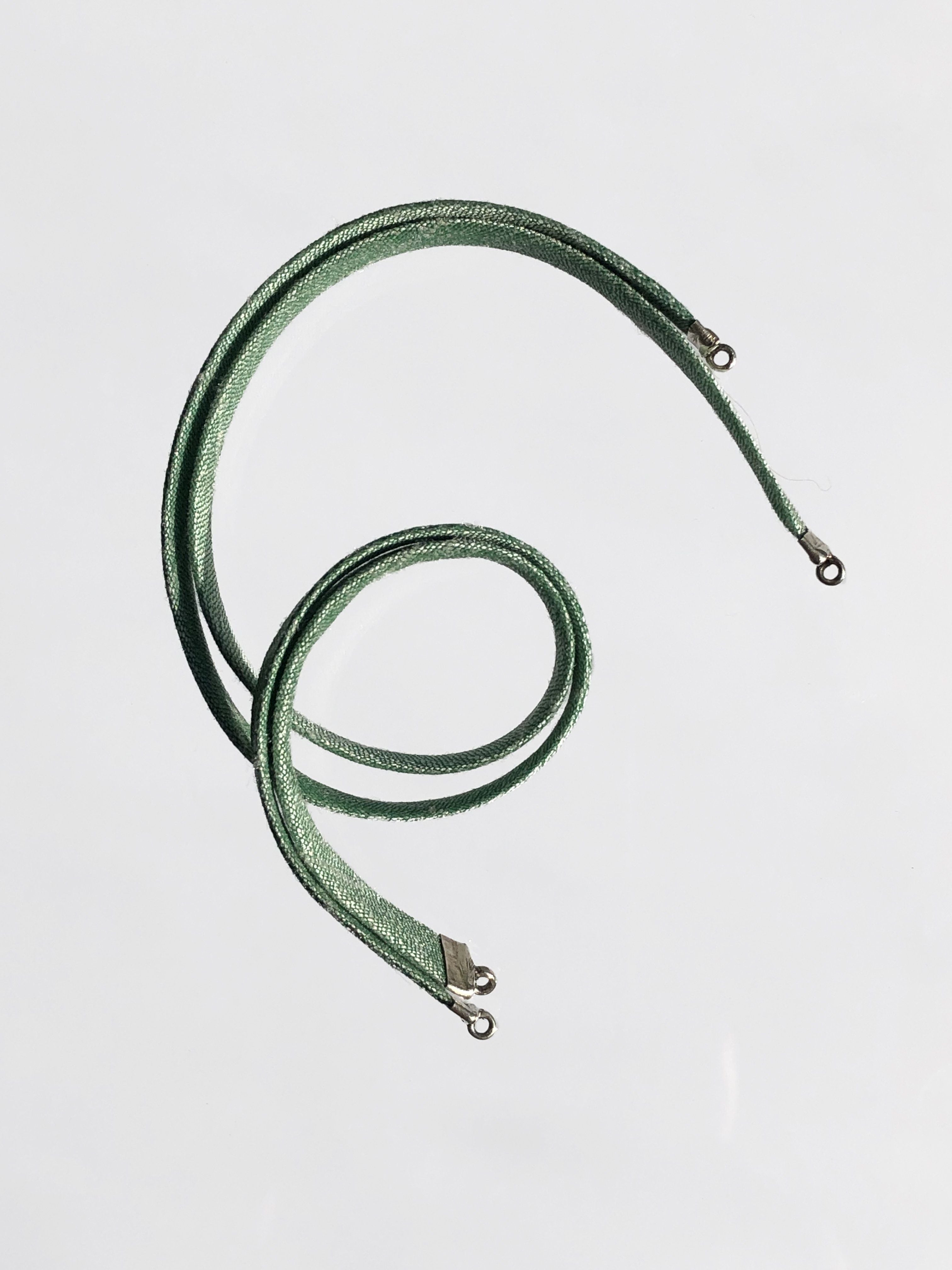 Light Green Ribbons - Adelina1001, silver, ribbon, silver locks, серебро,  замок, застежка, ленточка,  лента