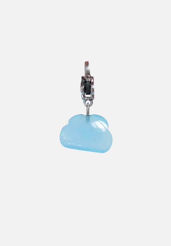 Cloud Charm - Adelina1001, chain, blue onyx, silver, clasp, голубой оникс, серебро,  украшение