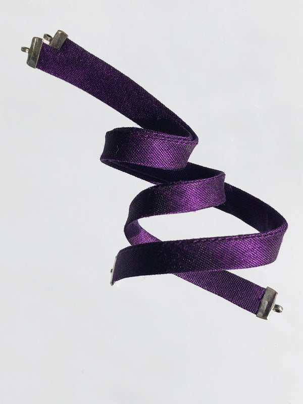 Purple Ribbons - Adelina1001, silver, ribbon, silver locks, серебро,  замок, застежка, ленточка,  лента,