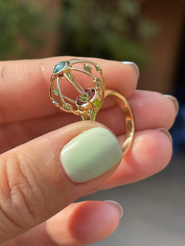 florence gold Ring - adelina.world
