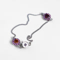 PINK FLOWER BRACELET - adelina.world