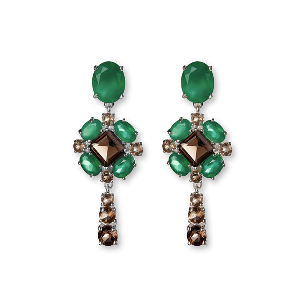 Green Queen Earrings - adelina.world