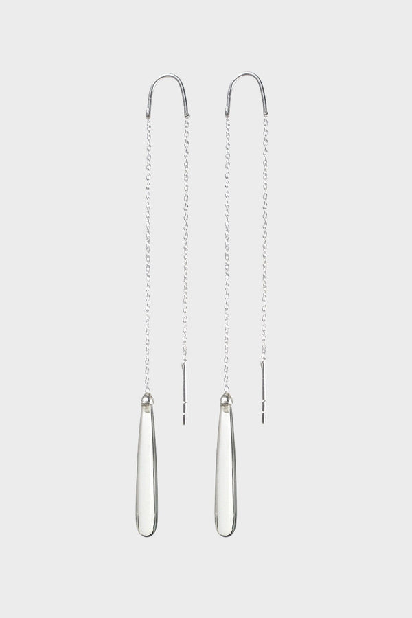 Green Amethyst Drops Earrings, Green Amethyst Drops Long Earrings - Adelina1001, серьги,  серебро,  украшения, jewelry, amethyst